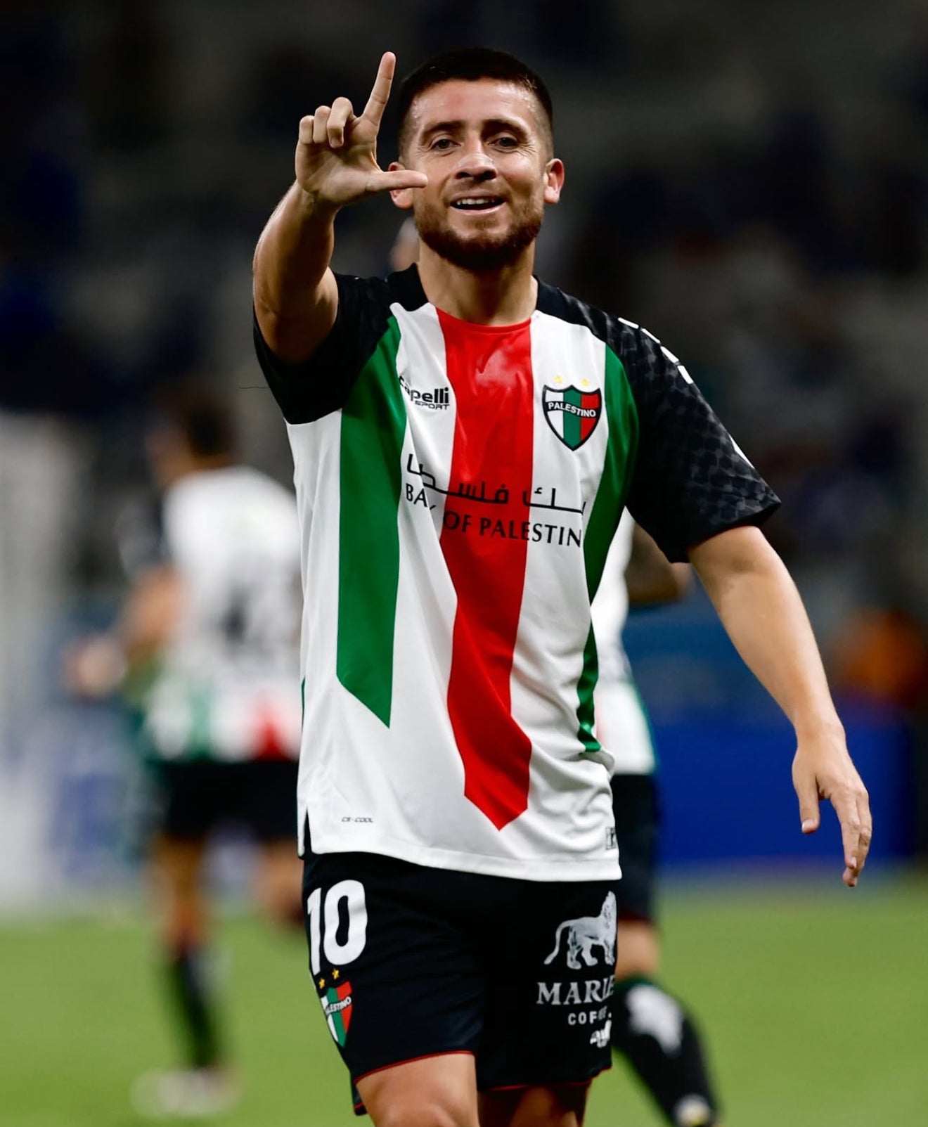 Camiseta Palestino Futbol Chile 2025 Local