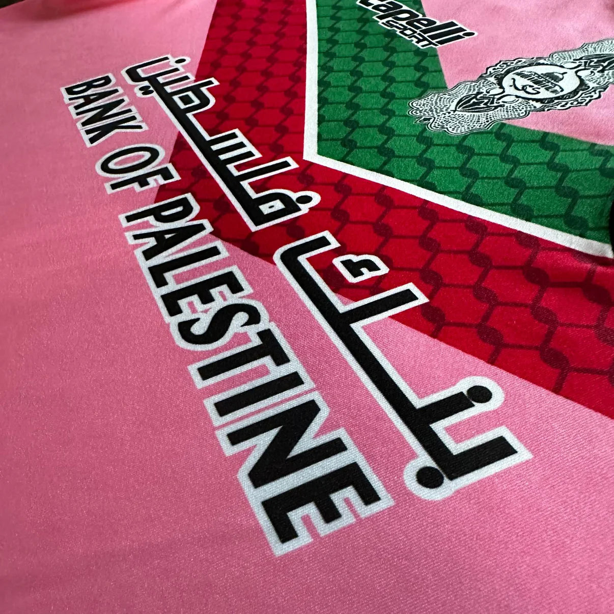 Camiseta Palestino Rosa Chile Fútbol 2023