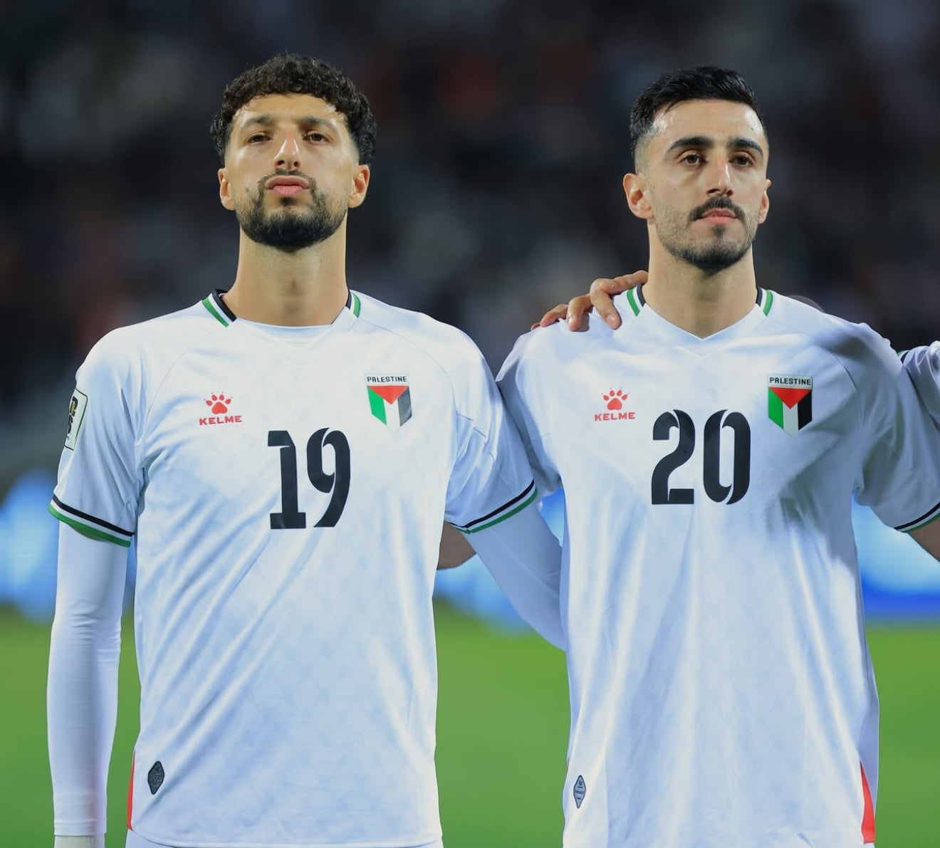 Camiseta Palestina Selección Nacional Fútbol Blanca 2025 Visitante