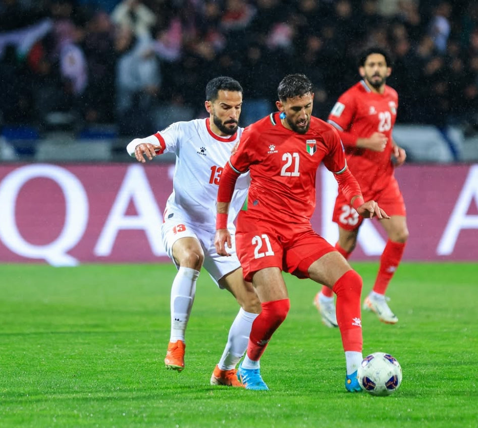 Camiseta Palestina Selección Nacional Fútbol Roja 2025 Local