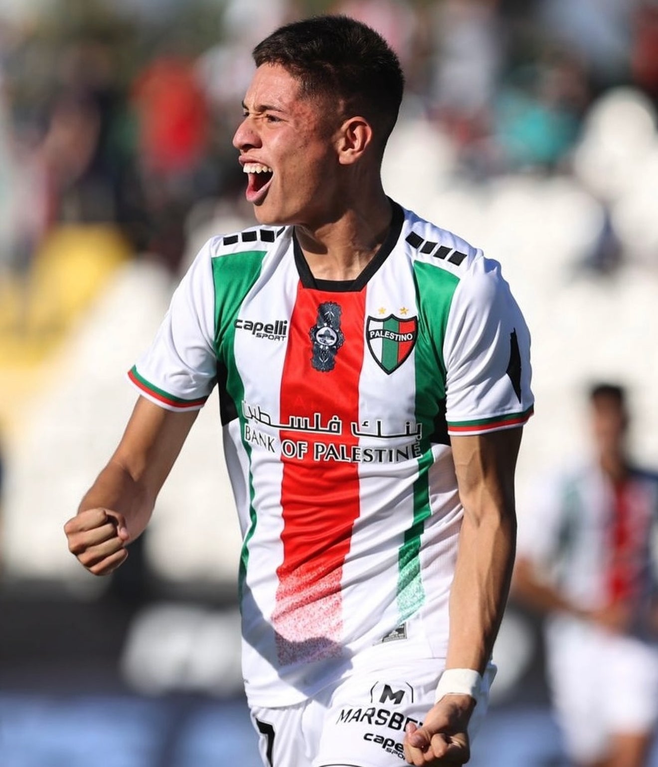 Camiseta Palestino Fútbol Chile 2024 Local