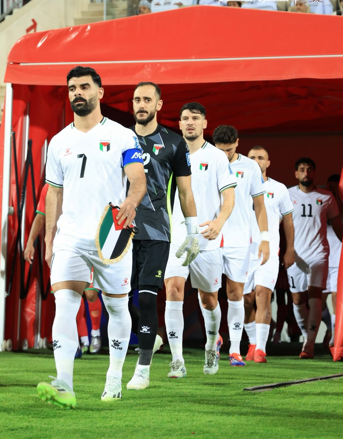Camiseta Palestina Selección Nacional Fútbol Blanca 2025 Visitante