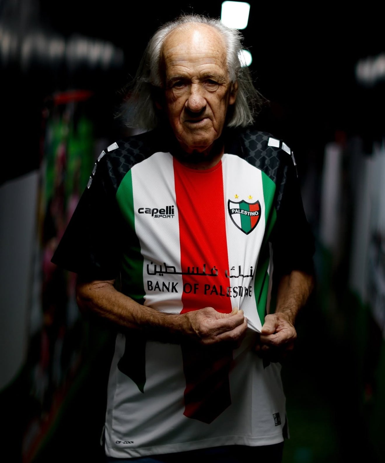Camiseta Palestino Futbol Chile 2025 Local