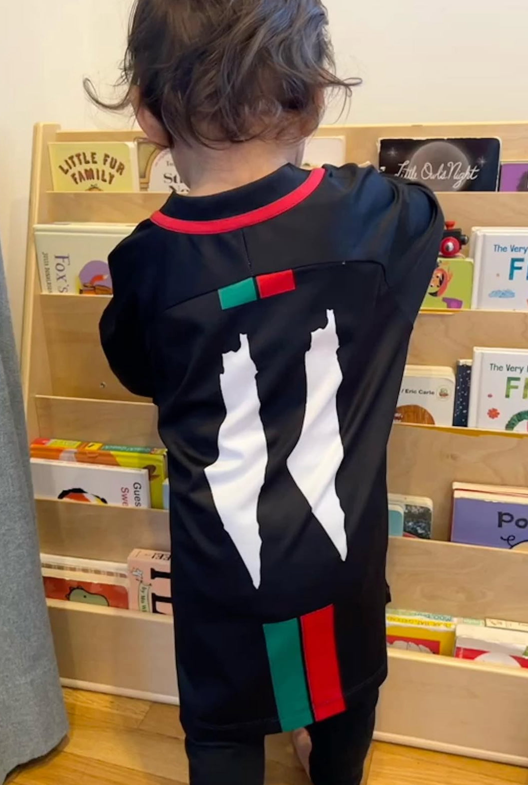 Camiseta Palestina Fútbol 2025 Negra con Mapa 11
