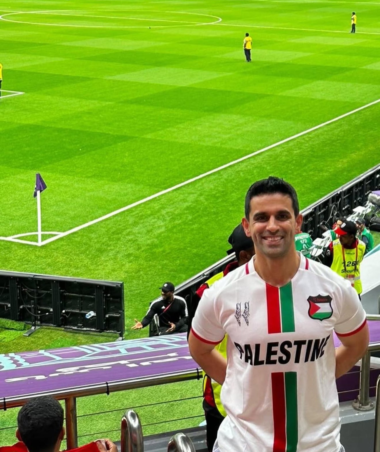Camiseta Palestina Fútbol 2025 Blanca con mapa 11