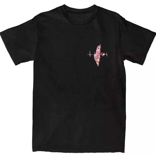 Camiseta Palestine mapa