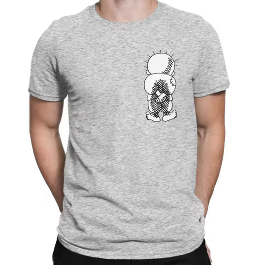 Camiseta Palestina Handala Gris