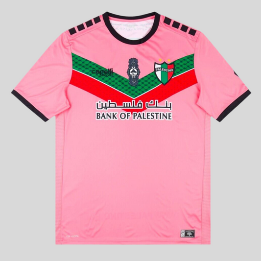 Camiseta Palestino Rosa Chile Fútbol 2023