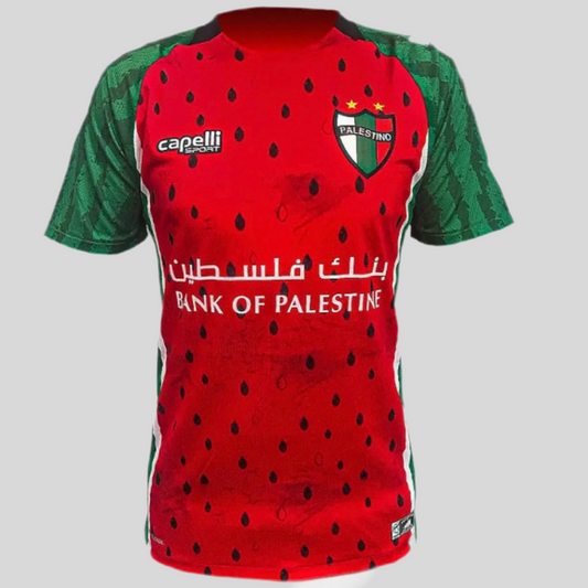 Camiseta Palestino Sandia Chile Futbol 2025