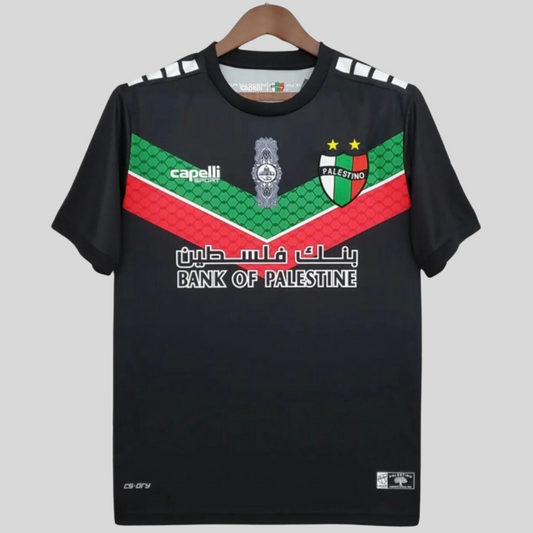 Camiseta Palestino Negra Chile Fútbol 2023